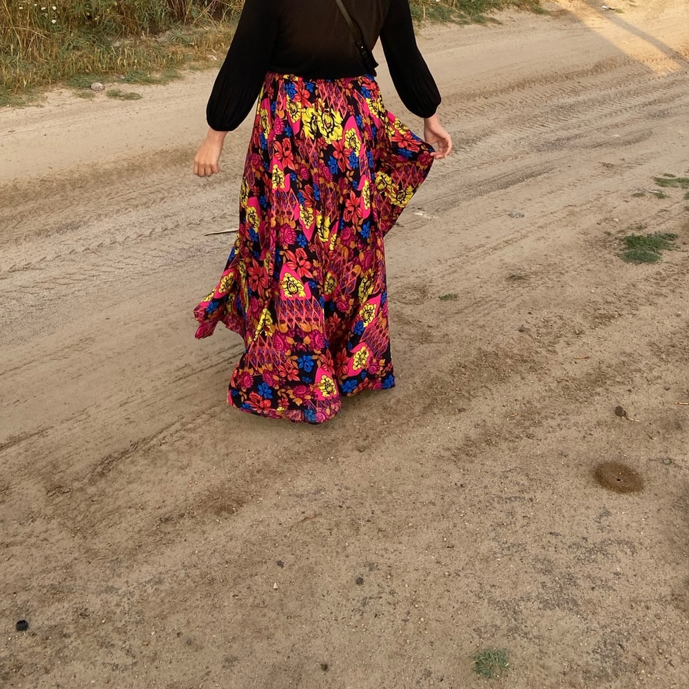 Patterned skirt